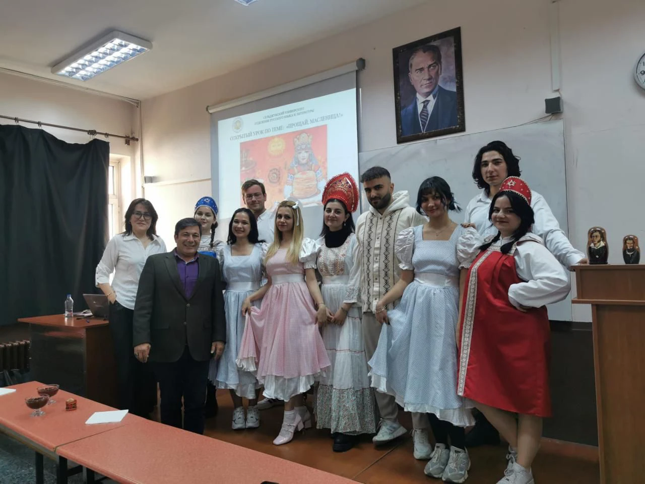 Rus Dili ve Edebiyatı Bölümünde Maslenitsa Etkinliği